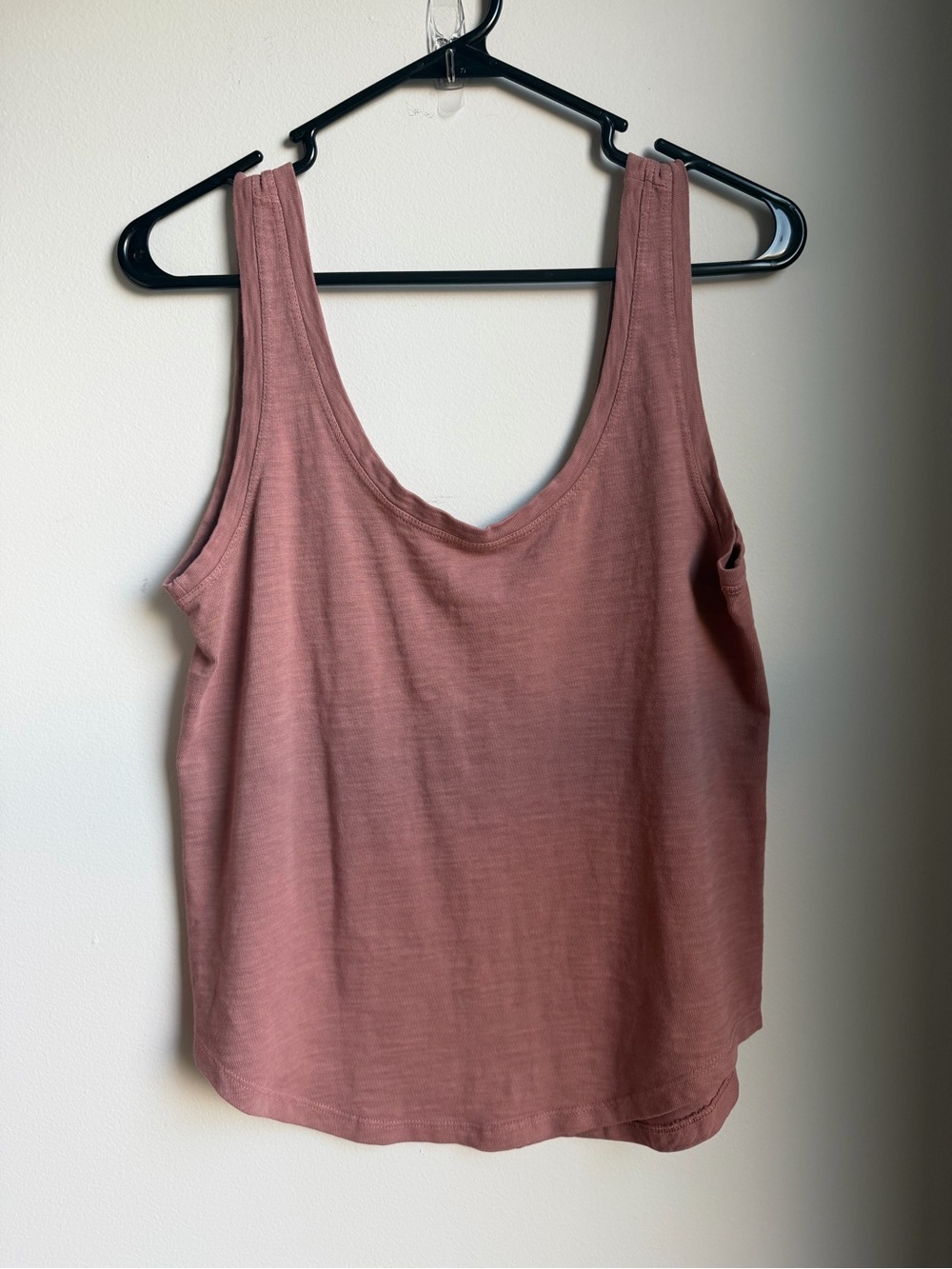 AMO Scoop Neck Tank Top - Mauve